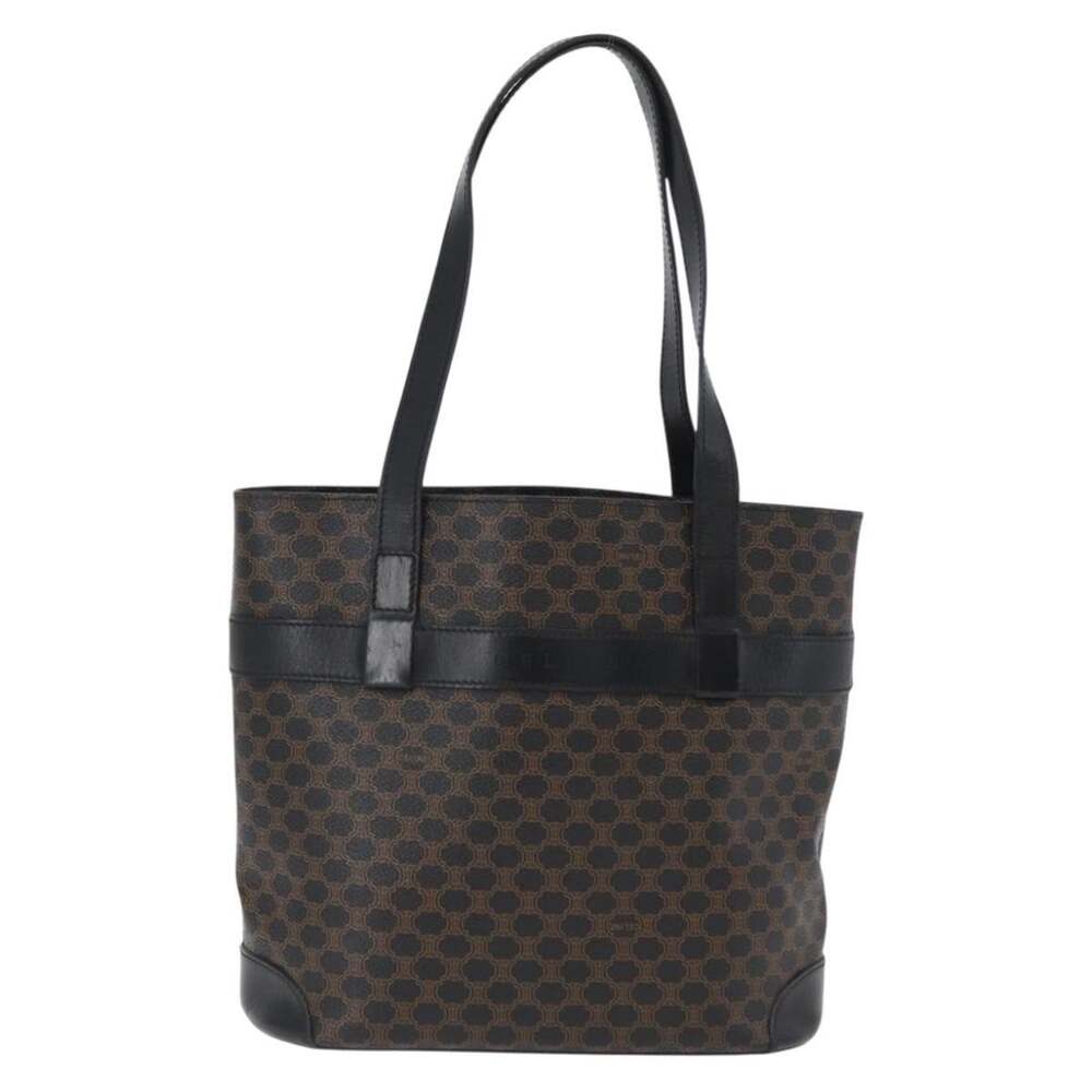 Celine Macadam Tote Bag Black